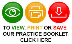 To view, print or save our practice booklet, click here